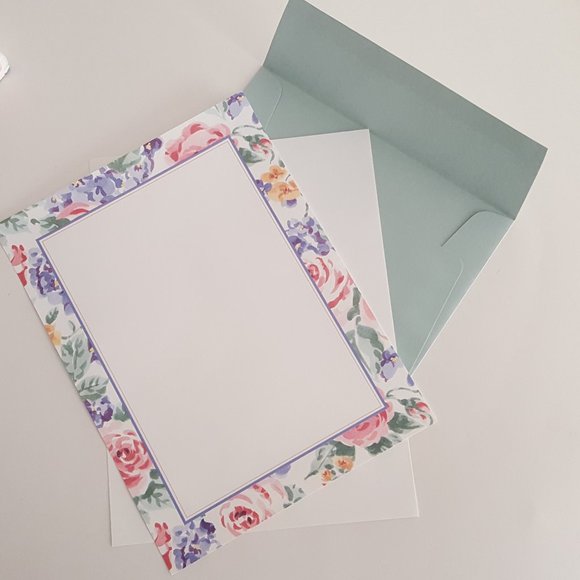 Boxed Stationery *INCOMPLETE* Creative Papers C.R.Gibson,Coventry Rose - Picture 4 of 7